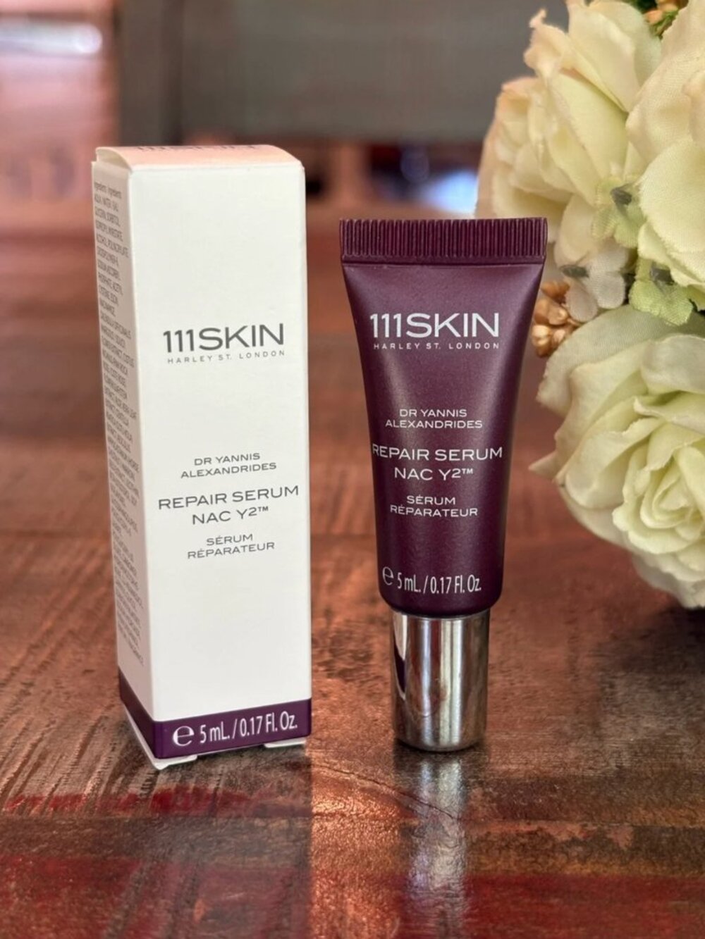 🔥3/$30 NIB 111Skin Dr Yannis Alexandrides Repair Serum NAC Y2 Deluxe Travel Sz